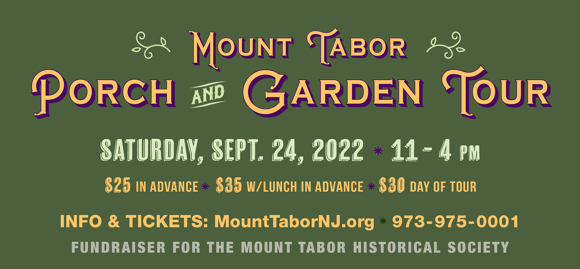 Mount Tabor Porch & Garden Tour Mount Tabor Historical Society